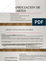 La Apreciación de Las Artes