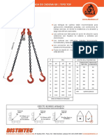 Eslinga de Cadena G8 3 Ramal