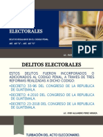 PRESENTACION DE DELITOS ELECTORALES Enviar