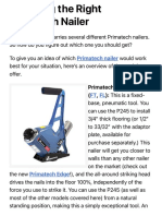 Choosing The Right Primatech Nailer - City Floor Supply Blog PDF