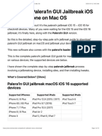 Palera1n GUI Jailbreak Setup PDF
