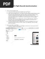 DJI AVATA Flight Records Synchronization - English
