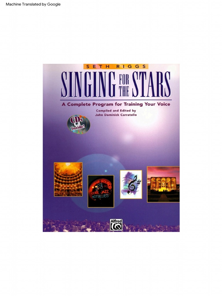 Singing For The Stars (Seth Riggs) (Z-Library) (ESPAÑOL) ) | PDF