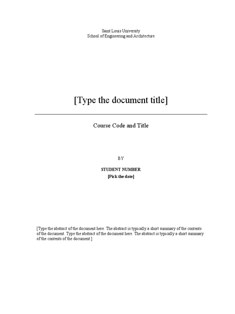 Research work format pdf