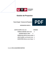 Avance Proyecto Final 1 Gestión Proyectos