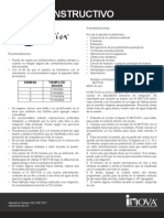 Contraindicaciones y uso del KI MOTION