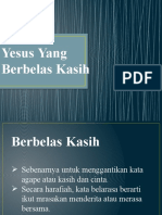 Yesus Yang Berbelas Kasih