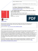 T&F A New Design Approach of Fuzzy Controller For Shunt Active Power Filter