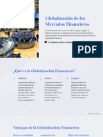 Globalizacion de Los Mercados Financieros