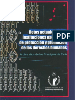 Retos de Las Instituciones de Promociòn de Los Derechos Humanos