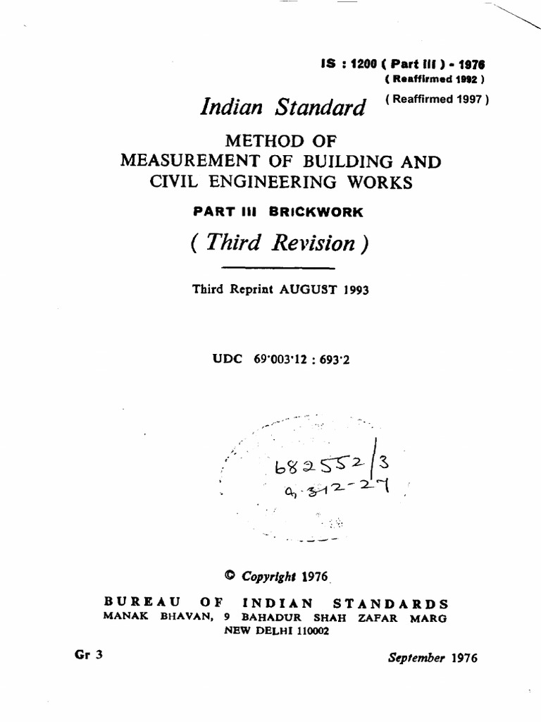 Is 1200 part 03 1976 2 pdf