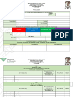 Formato Planeación de Aprendizaje Servicio CCE