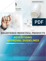 Registered Medicinal Product Advertising Approval Guidelines