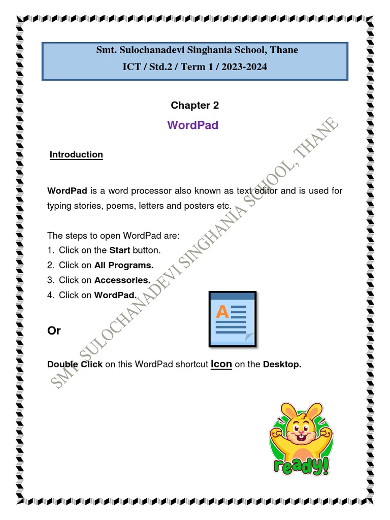 Introduction to WordPad Basics | PDF