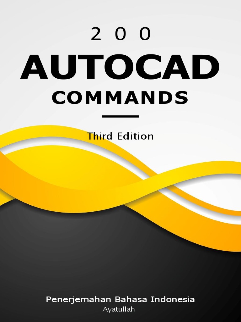 200 Perintah Utama AutoCAD untuk Pemula | PDF | Komputer