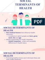 Didactics On Social Determinants of Health