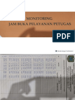 Monitoring Jam Buka Pelayanan
