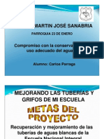 Compromiso Con La Conservación y Uso Adecuado Del Agua, Por Carlos Parraga