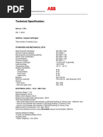 11kv RMU - Thames Electrical Rev. - Technical Datasheets