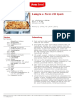 Lasagne Al Forno Mit Speck