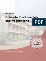 Computer Fundamentals and Programming - Module 03