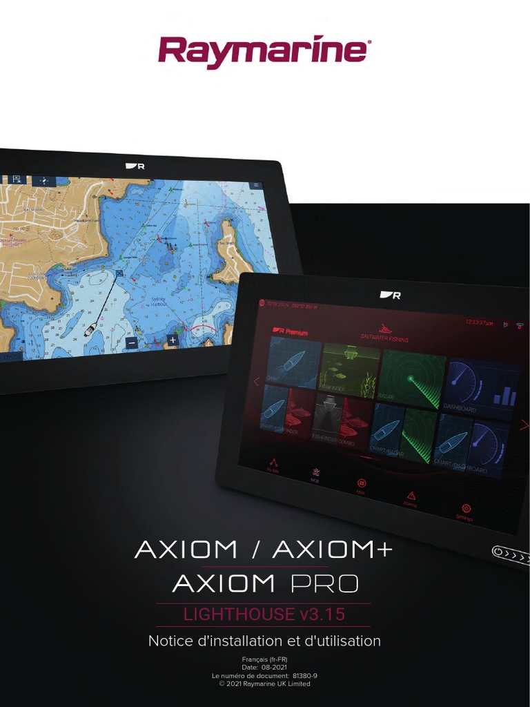 Axiom, Axiom+, Axiom Pro, LightHouse v3-15 Notice D'installation Et D ...