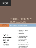 2022 PT Topic 2 - CRP Foreign Currency Translations