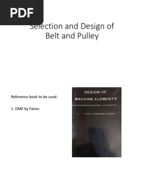 BElt-and-Pulley-Lecture
