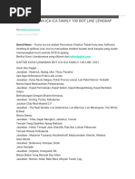 Jawaban Family 100 | PDF | Game & Aktivitas
