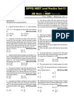 #NEET DPYQ Test Paper - 13 - FULL SYLLABUS
