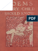 Poems Every Child Should Know by Mary E. Burt