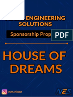 House of Dreams Sponsorship Proposal