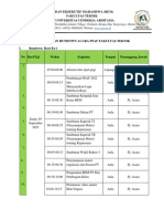 PANDUAN ACARA PSAF FT UCA Dan PKKMB UCA 2022