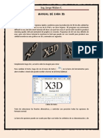 Manual Xara 3d
