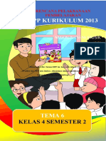 RPP K4 T6 1 Lembar Kelas 4