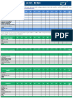 Tabela de Controle de Renda