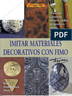 Immitar Materiales Con Fimo