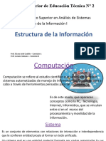 Unidad I-ESTRUCTURA DE LA INFORMACION