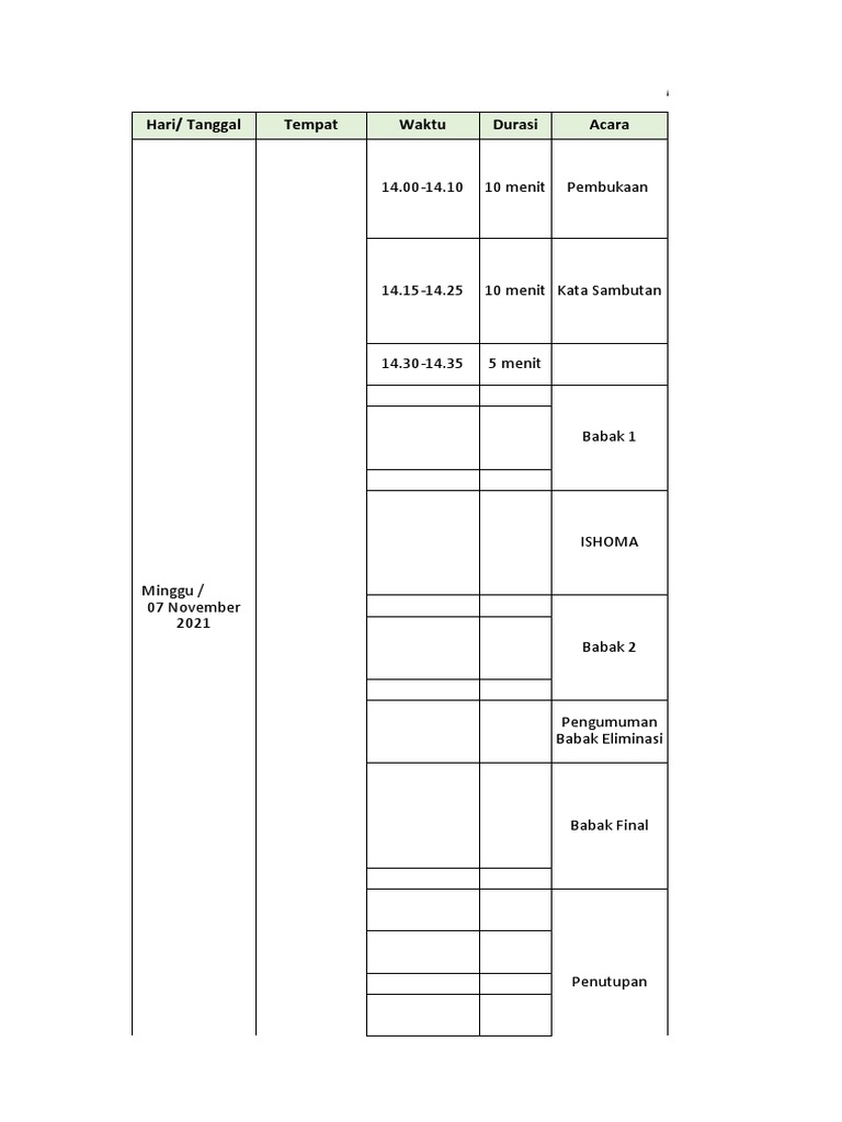 Rundown | PDF
