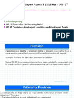 Provisions, Contingent Assets & Liabilities 