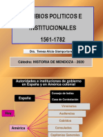 Instituciones Coloniales 1551-1782