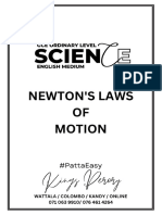 RQD - Newtons Laws of Motion