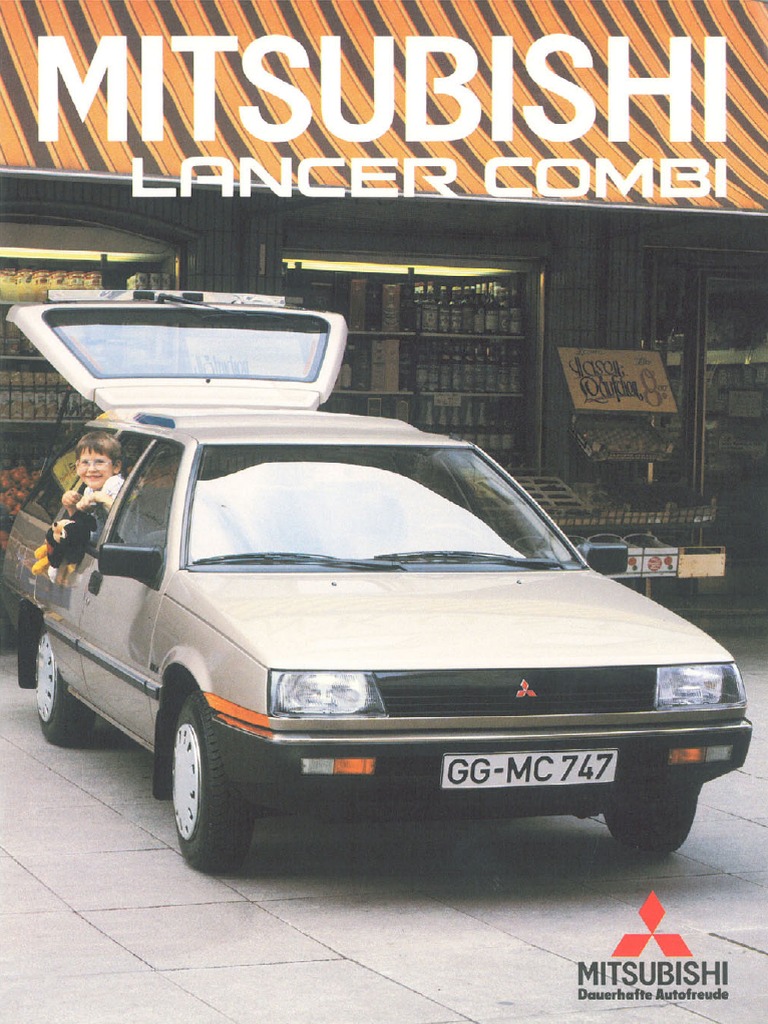 Mitsubishi Lancer Kombi 1985 GER | PDF