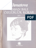 Anna Ahmatova - Yaban Balı Özgürlük Kokar