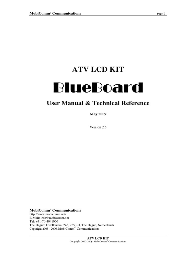 Atv LCD Kit | PDF