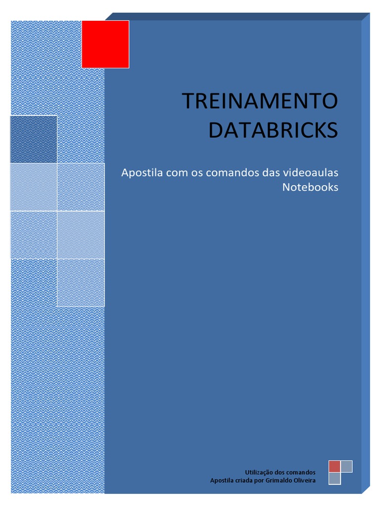 Apostila+Databricks+ +Grimaldo+Oliveira | PDF