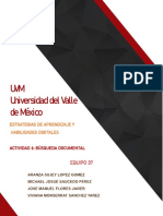 UVM Universidad Del Valle de México: Actividad 6: Búsqueda Documental
