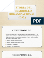 Historia Del Desarollo Organizacional