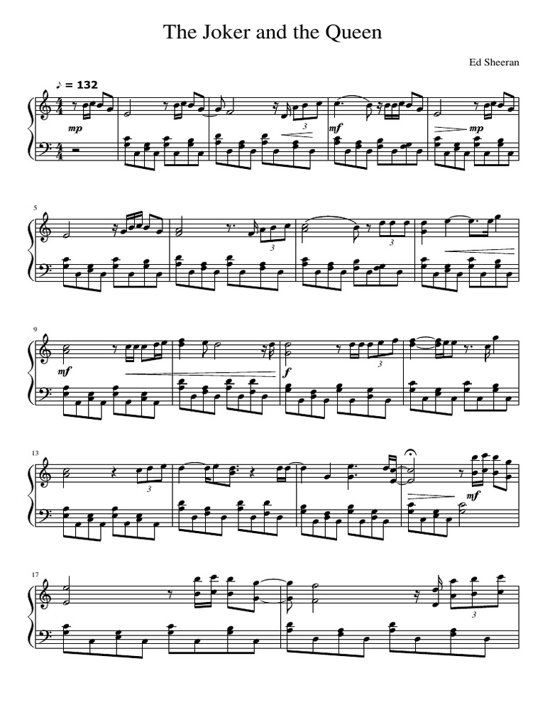 ed-sheeran-the-joker-and-the-queen-pdf-pop-songs-american-pop-songs