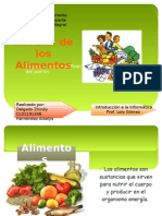 Presentacion El Valor de Los Alimentos